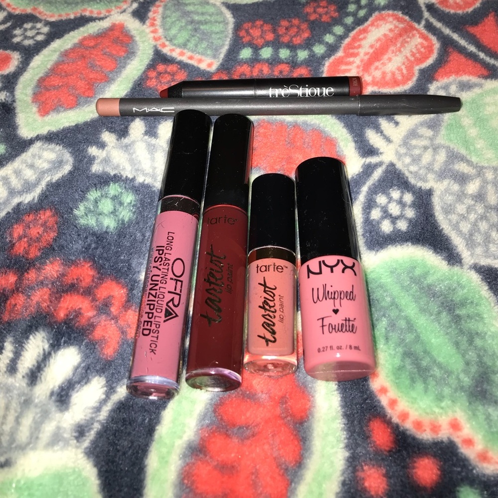 Variety of lipsticks